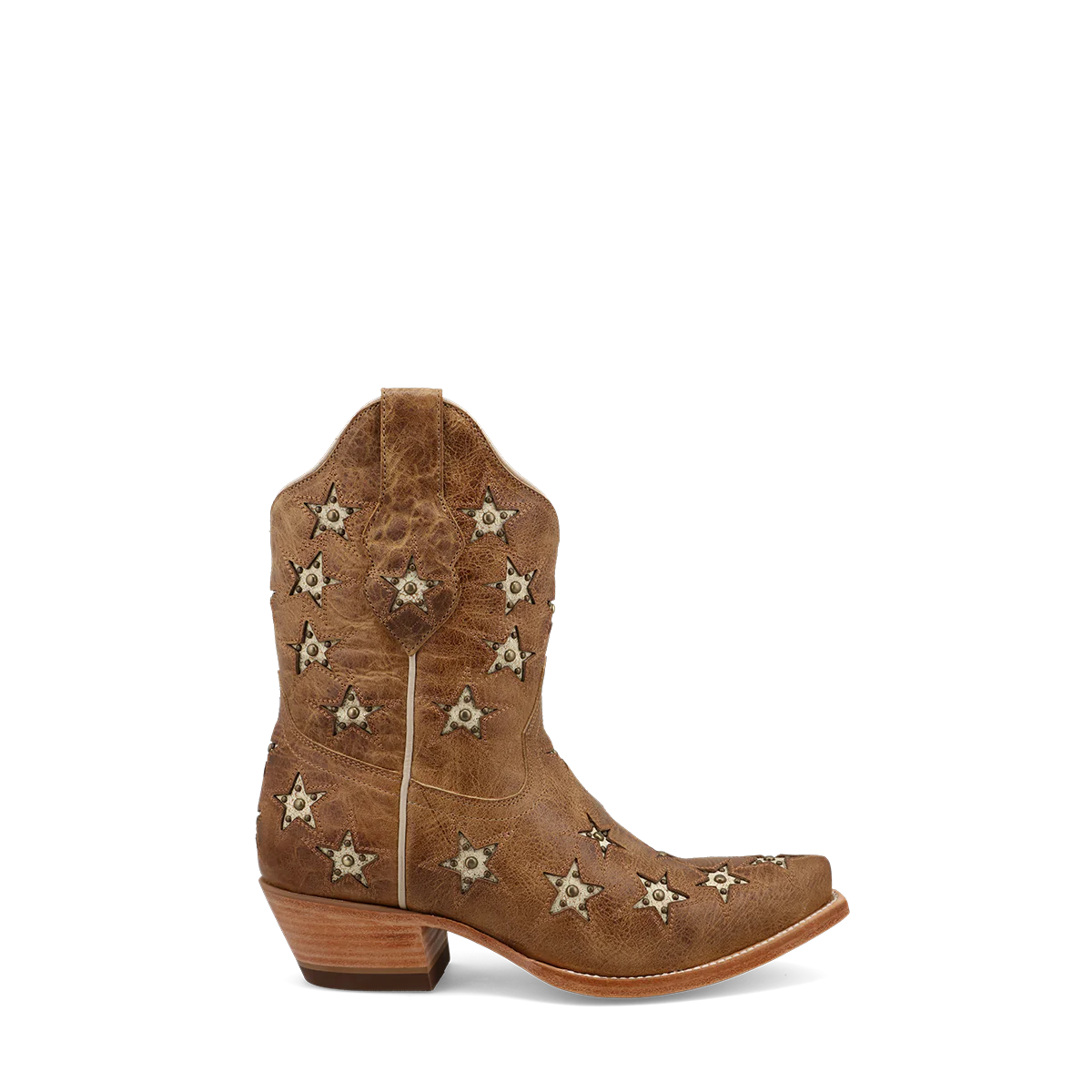 BLACK STAR | WOMEN'S MARFA BOOTIE-CARAMEL